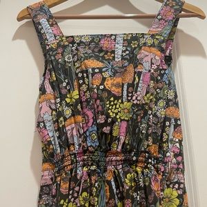 Nooworks size M mushroom print overalls!